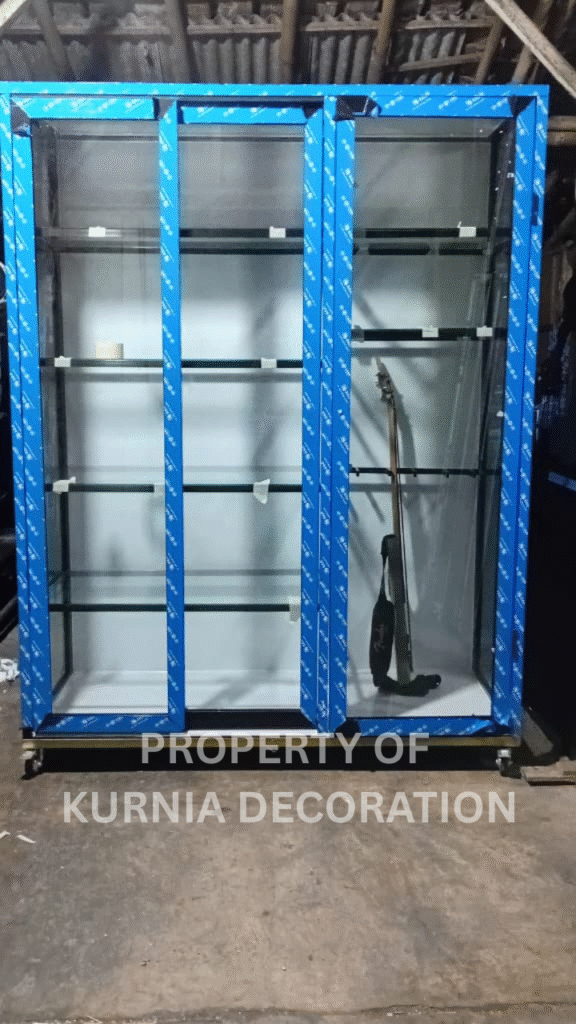 Hasil proyek Kurnia Decoration – spesialis aluminium, kaca, dan interior modern