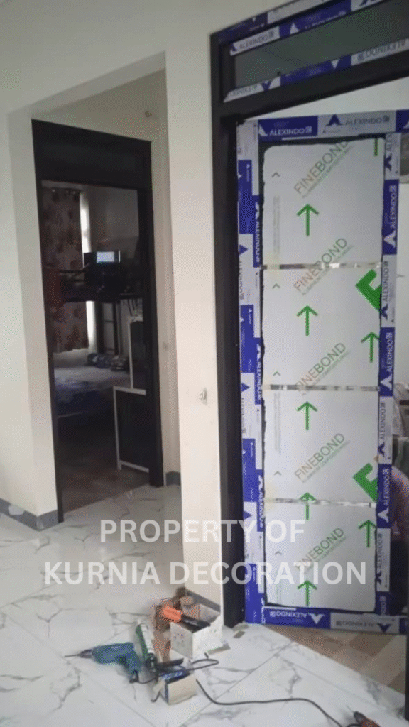 Hasil proyek Kurnia Decoration – spesialis aluminium, kaca, dan interior modern